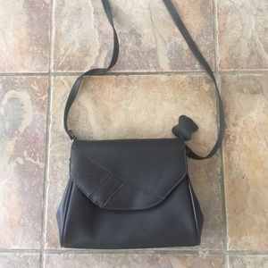 Black Leather Purse